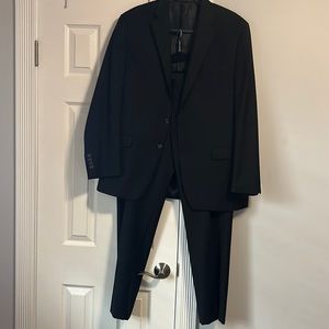 Ralph Lauren  black suit waist 38 length 30 jacket 46R
